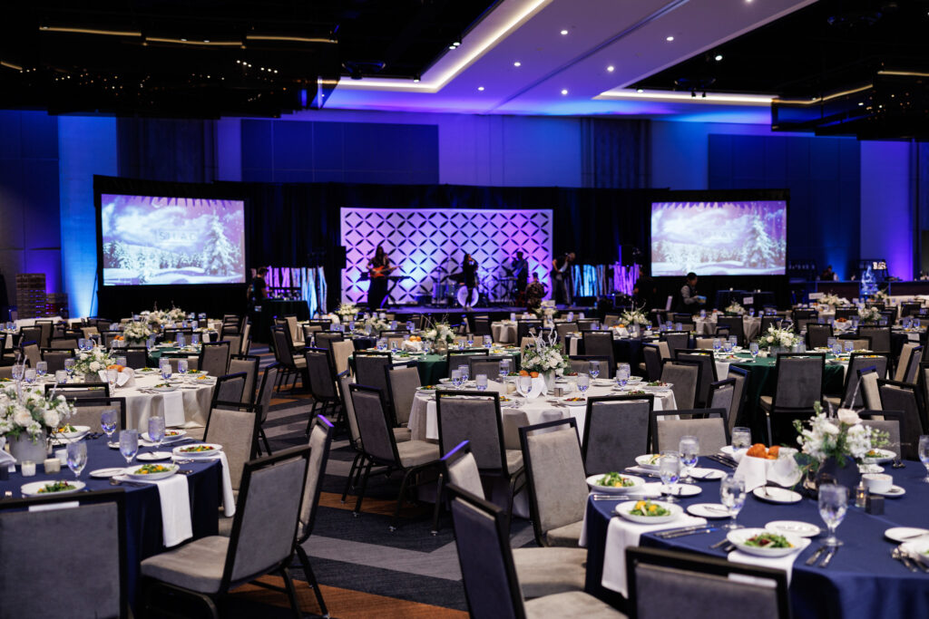 Charisma Regency Ballroom pic Hyatt Regency Salt Lake City Regency Ballroom. AV by Charisma Event Productions