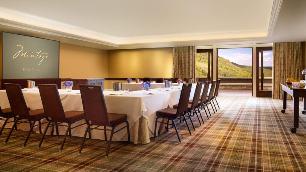 Montage Event Space 7 Conference at Montage Deer Valley