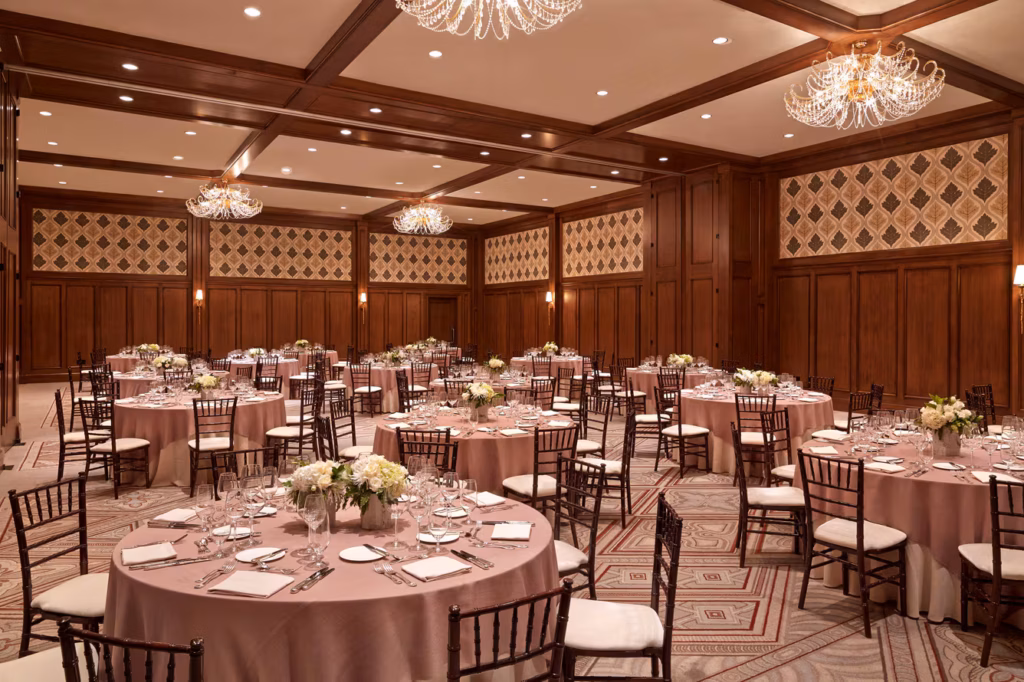 corporate meeting at St. Regis Deer Valley