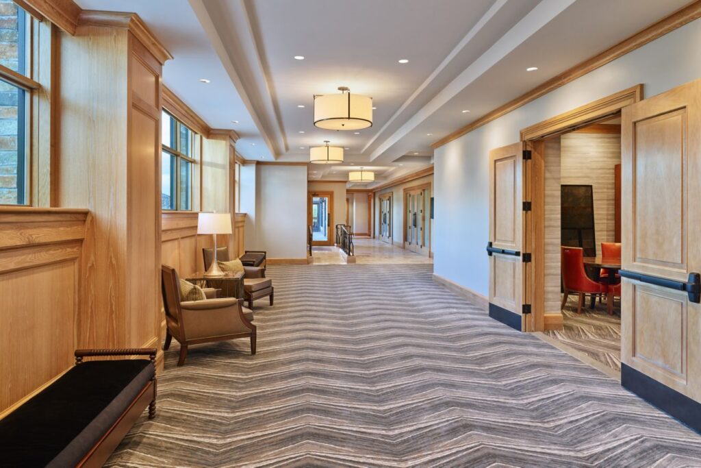 corporate meeting at St. Regis Deer Valley
