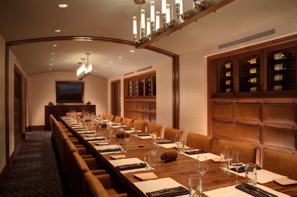 corporate meeting at St. Regis Deer Valley