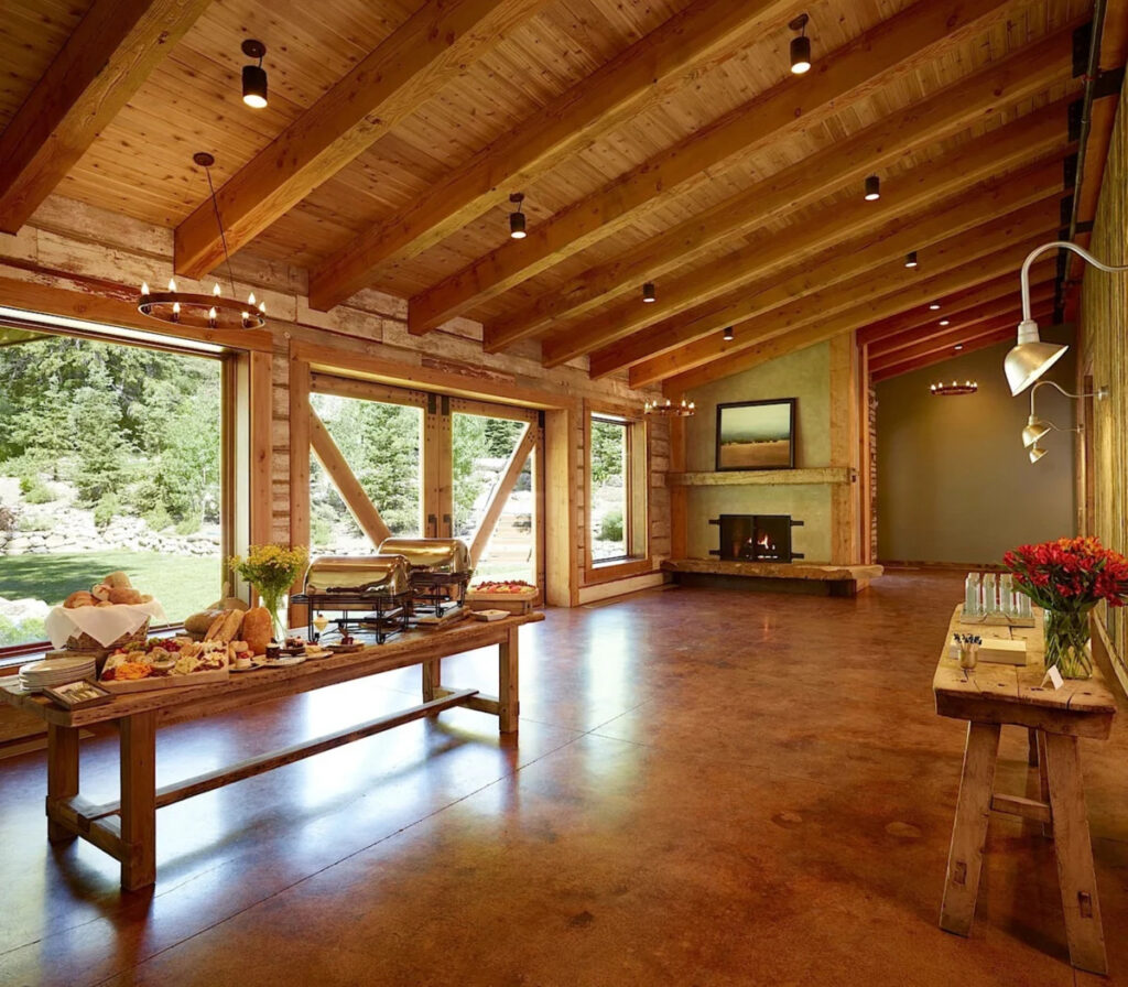 venue for a corporate event at Sundance Mountain Resort