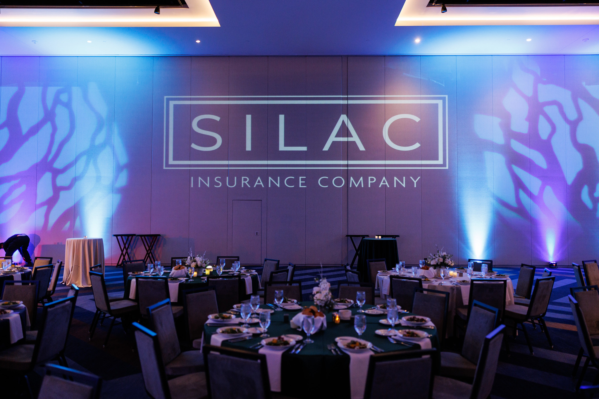 SILAC Wall Projection 1 Wall Projection