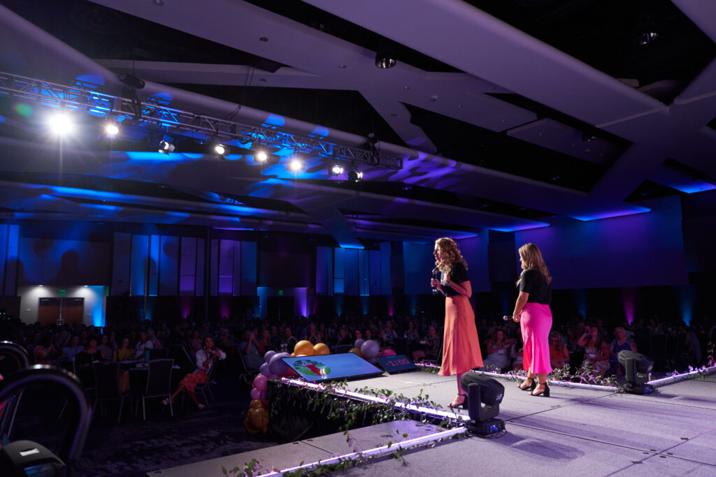 corporate event lighting in utah
