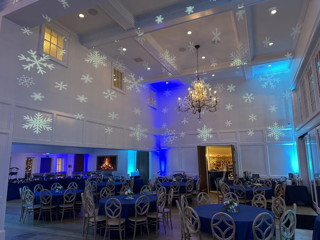 corporate event lighting in utah