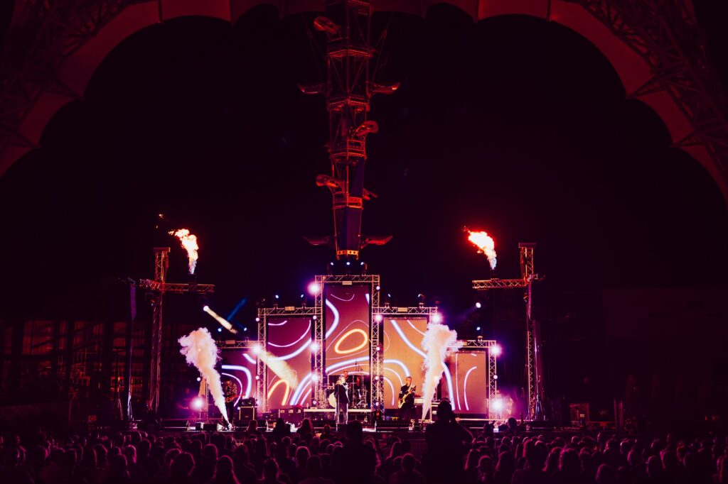 corporate event lighting in utah