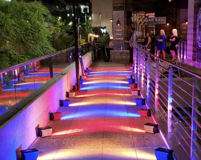 corporate event lighting in utah